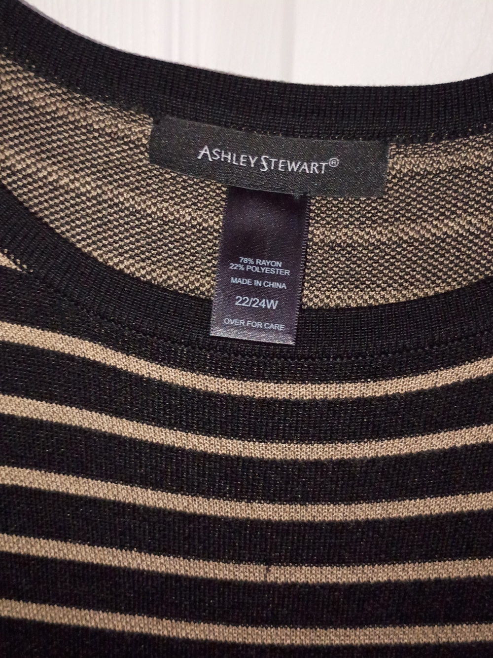 Ashley Stewart SweaterDress 22-24w Midi Length - Picture 2 of 3